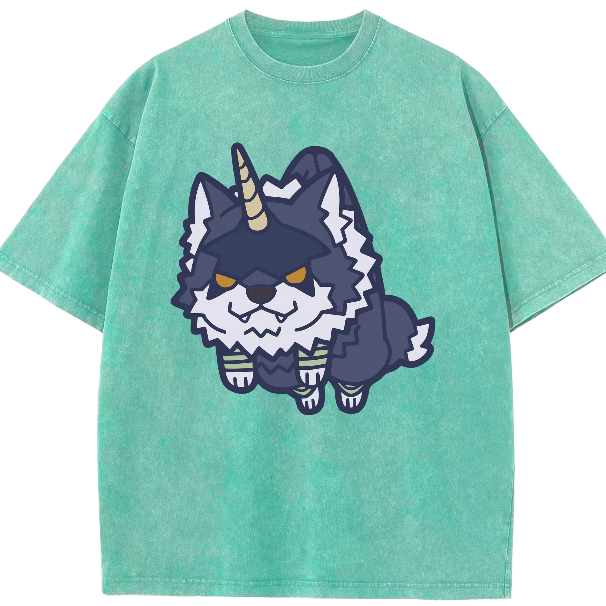 （画像用） 転スラ Regarding Reincarnated to Slime 綿100% ヴィンテージ風 半袖Tシャツ（フロントプリント）
